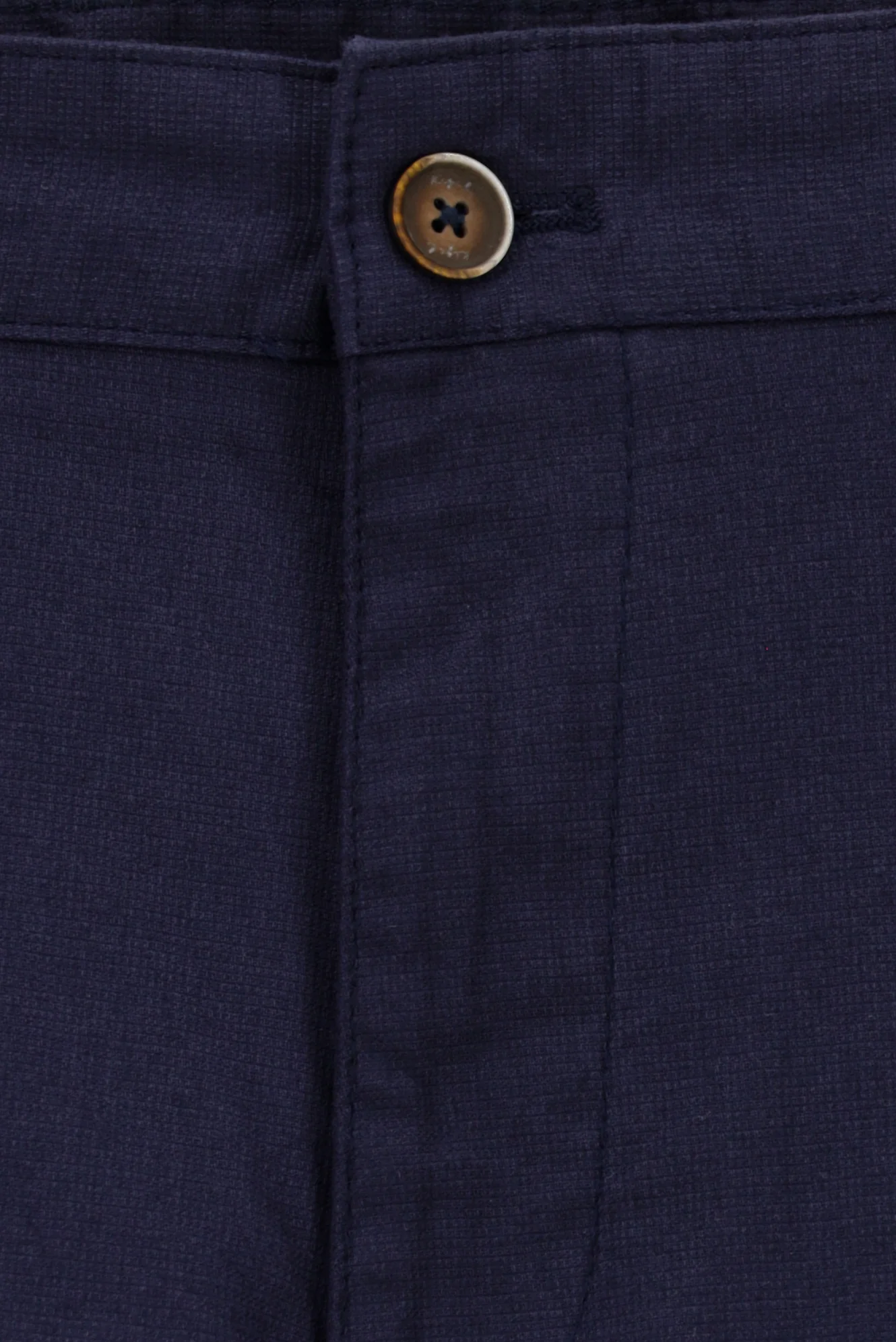 Koyu Lacivert 4 Drop Relaxed Fit Rahat Kesim Likralı Kanvas / Chino Pantolon - Image 3