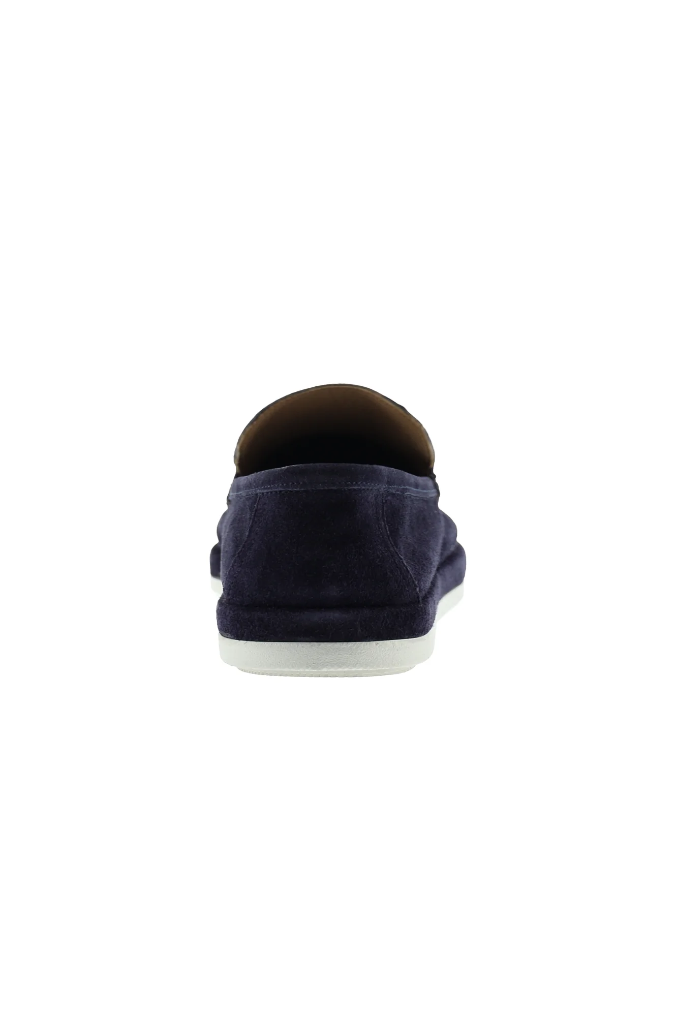 Koyu Lacivert Süet Casual Loafer Deri Ayakkabı - Image 5